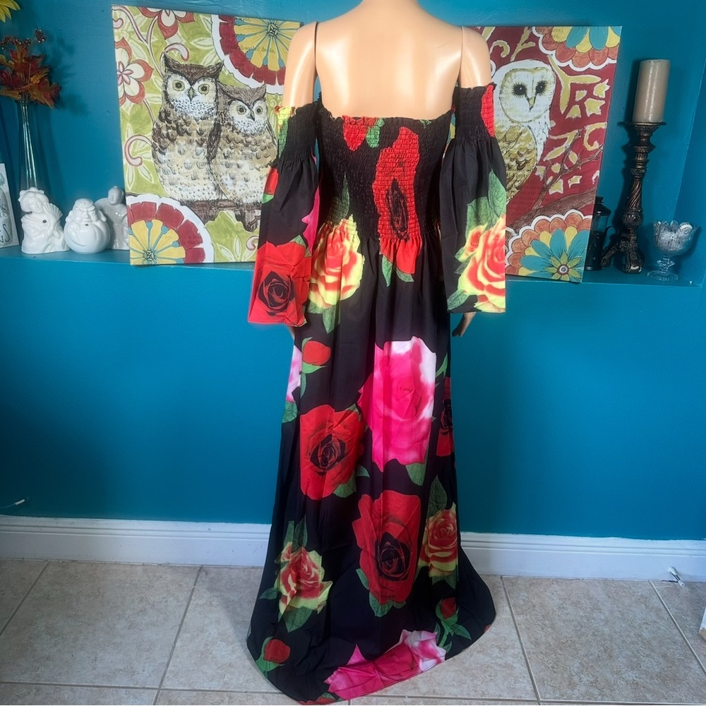 Miss Ord Floral Maxi Dress Small‎ - Picture 9 of 11